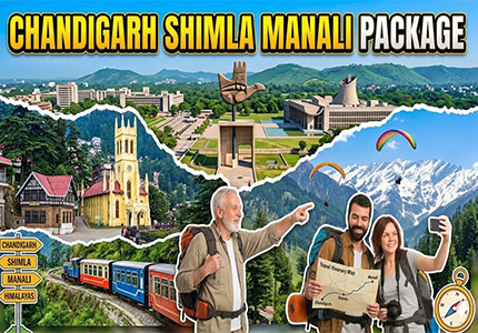 Chandigarh to Manali via Shimla Holiday Tour