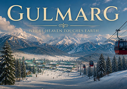 Jammu to Gulmarg via Srinagar – Snowy Ride Package