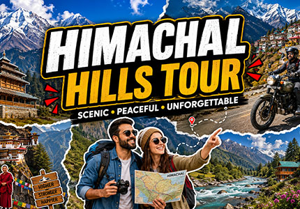Chandigarh to Himachal Hills Tour