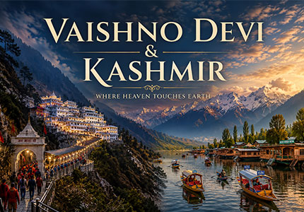 Vaishno Devi and Kashmir Holiday from Amritsar