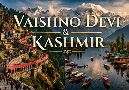 Amritsar to Kashmir with Vaishno Devi Pilgrimage
