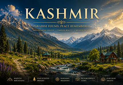 Grand Kashmir Tour Package Starting from Amritsar